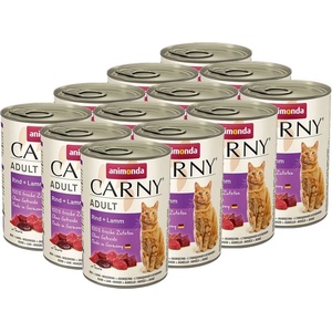 Animonda Carny Adult говеждо + агнешко месо - 12 x 400 г