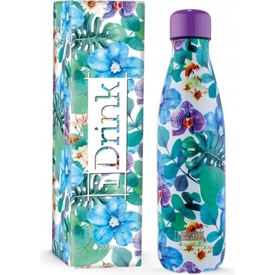 I Drink termoska orchids 500 ml viacfarebná