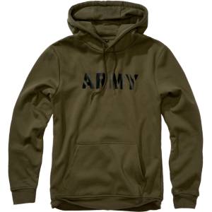 Brandit Брандирана блуза с качулка Army, маслина (9595-15001)