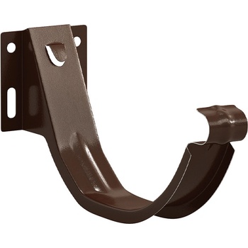 Bilka Nastaviteľný čelový hák 125 x 90 mm RAL 8017 hnedá