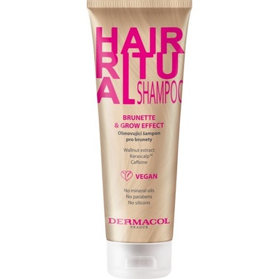 Dermacol Hair Ritual Brunette & Grow Effect Shampoo 250 ml – Zboží Dáma