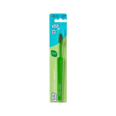 TePe Colour Compact zubní kartáček Green Extra Soft