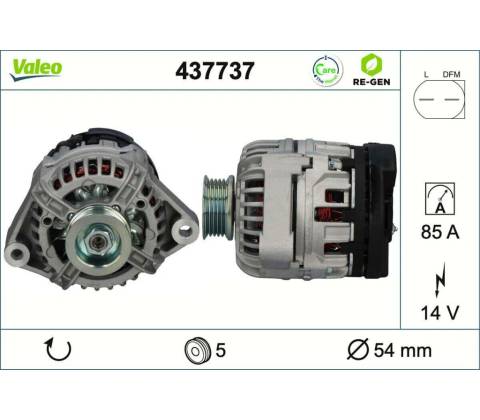 Alternátor VALEO 437737