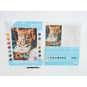 Dalprint Painting by numbers - Leopard