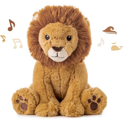Cloud b Мека играчка с успокояващи звуци и сензор за плач Cloud B - Louis Lion (7801-LI)
