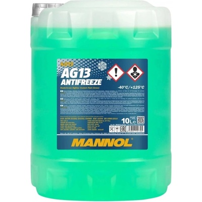 MANNOL Зелен антифриз готов за употреба Mannol Antifreeze AG13 (-40 °C) Hightec 4013 10 L (4013)