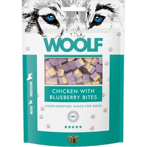 WOOLF Chicken with Blueberry Bites 100 g