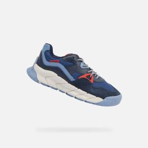 GEOX Сини детски маратонки Geox Flexyper Pro Boy Geox | Sin | Момчешки | 29