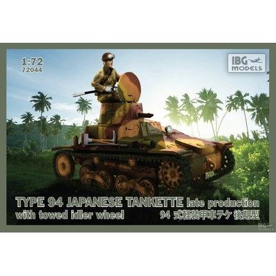 IBG TYPE 94 Japanese Tankette late production with towed idler wheel 1:72