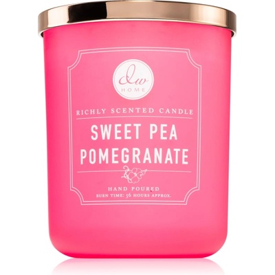 DW HOME Signature Sweet Pea Pomegranate ароматна свещ 434 гр