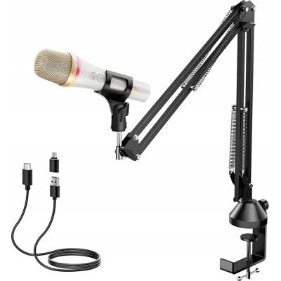 Tonor USB Typ C RGB pre hry s podcastmi YouTube Karaoke