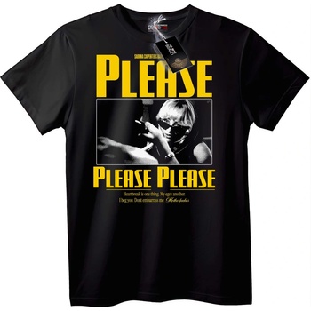 NOONEBRAND Тениска Моля Моля - Sabrina Carpenter - 7XL, Black