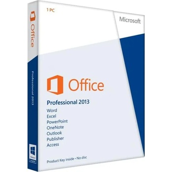 Microsoft Office Professional 2013 32/64bit ENG (1 User) 269-16093