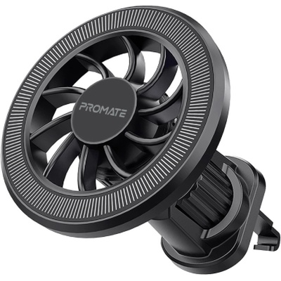 Promate Стойка за кола ProMate CLIPMOUNT Mini Cradleless Magnetic Car Mount, For AC Vent, Metal Ring Plate included