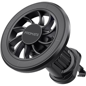 Promate Стойка за кола ProMate CLIPMOUNT Mini Cradleless Magnetic Car Mount, For AC Vent, Metal Ring Plate included