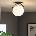 Elstead Lighting Quintiesse QN-SOMERSET-F-O-BK - Плафон SOMERSET 1xE27/60W/230V, черен (ED1119)