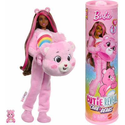 Barbie Cutie Reveal A Péče Macko Ružová