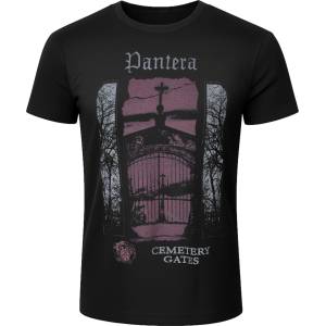 NNM мъжка тениска Pantera - Cemetery Gates - Black - 51959100