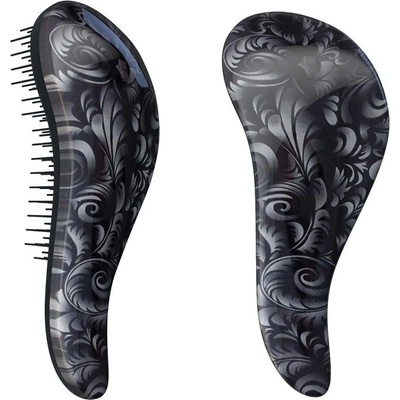 Detangler Detangling Brush Black Flower – Zboží Dáma