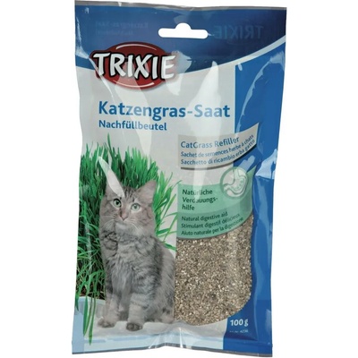 TRIXIE Cat Grass смес за котешка трева в плик 100gr