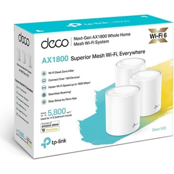 TP-Link Deco X20, 3ks