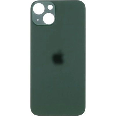 Sklo zadního krytu s větším otvorem na kameru pro Apple iPhone 13 Mini zelená 8596115624917