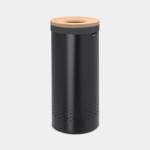Brabantia 35 л. черен кош за пране с корков капак Brabantia (1000825)