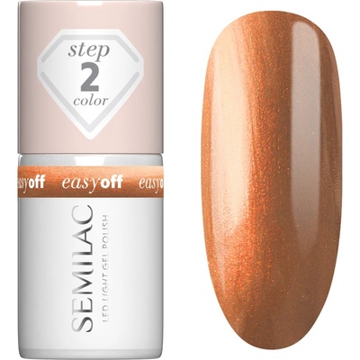 L30 Semilac EASY OFF LED LIGHT lak na nehty Sparkle Blush 7 ml