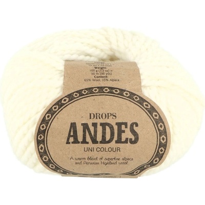 Drops Andes UNI 1101 biela