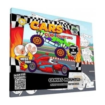 Splat Plasticine pasting kit - Cars