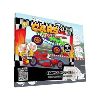 Splat Plasticine pasting kit - Cars