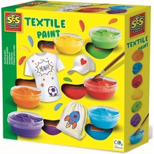 SES Barvy na textil 6 barev 0364