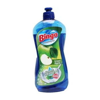Bingo препарат за миене на съдове, 400мл, Ябълка