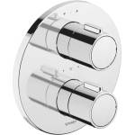 Duravit - Термостатичен смесител за вграждане, за 2 уреда, с корпус, хром TH4200008010 (TH4200008010)