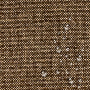 Nepremokavá látka imitujúca ľan 37, farba karamelová, metráž 160 cm