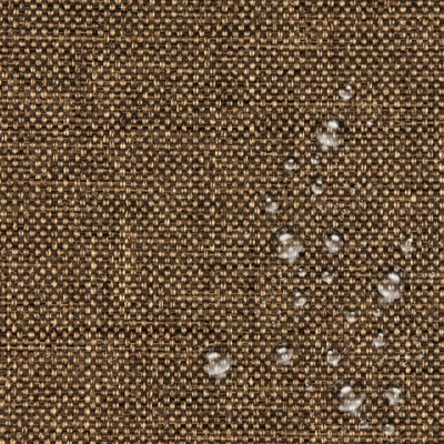 Nepremokavá látka imitujúca ľan 37, farba karamelová, metráž 160 cm