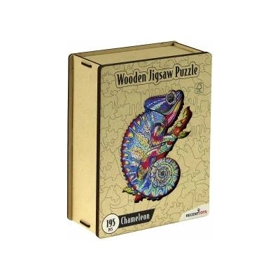 Recent Toys Wooden / colorful puzzle 195 pcs - Chameleon