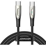 JOYROOM Кабел за данни JOYROOM STAR-LIGHT Type-C - Type-C, 120 см, ЧЕРЕН SA27-CC5 1 (SA27-CC5 1)