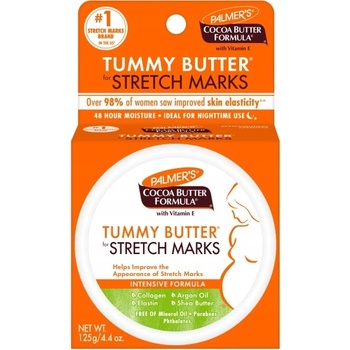 Palmer's Pregnancy intenzivní tělové máslo proti striím Cocoa Butter Formula Tommy Butter for Stretch Marks 125 g