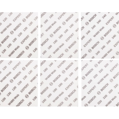 Bosch Sada oboustranného flexibilního brusiva EXPERT W480 2 608 902 431 – Zboží Dáma