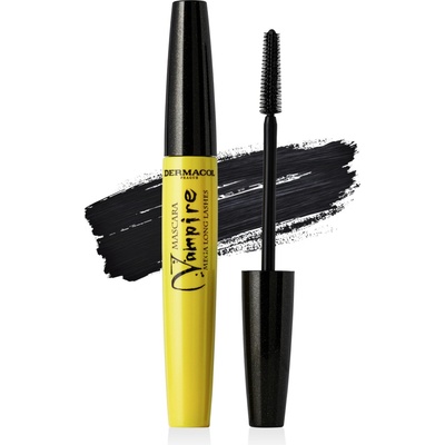 Dermacol Vampire Mega Long Lashes predlžujúca riasenka pre objem mihalníc Black 8 ml