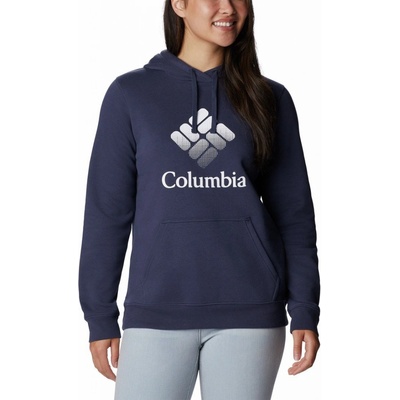 Columbia Trek Graphic Hoodie W 1959881467 nocturnal/white csc stacked logo