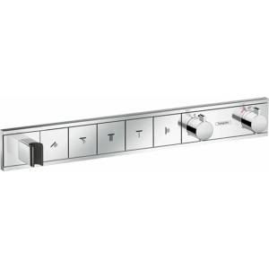 Hansgrohe Rainselect Смесител за душ с 5 функции и лъскав хромиран термостат (15358000)