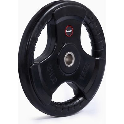 TRINFIT Kotouč TRI-GRIP pogumovaný 15 kg 30 mm