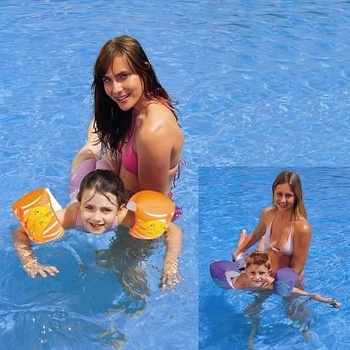 Надуваем пояс за ръце /плувки/ цветни 32042