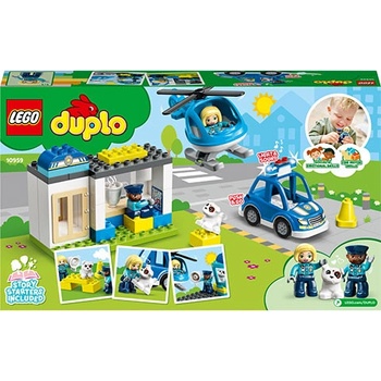 LEGO® DUPLO® 10959 Policajná stanica a vrtuľník
