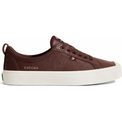 Cariuma OCA Low Brown Premium Leather Sneaker