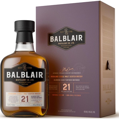 Balblair 21yo 46% 0,7 l (kazeta)