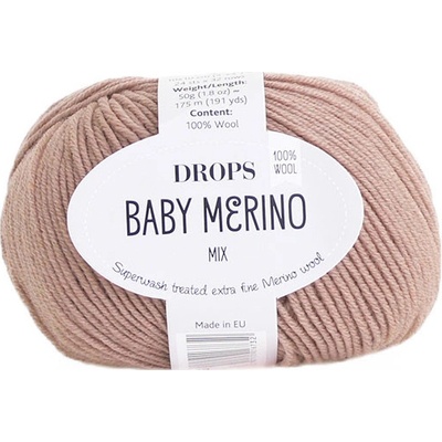 Příze DROPS Baby merino mix 49 - pouštní růže