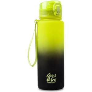 COOLPACK Бутилка за вода COOLPACK - Brisk 600 мл - Gradient Lemon
